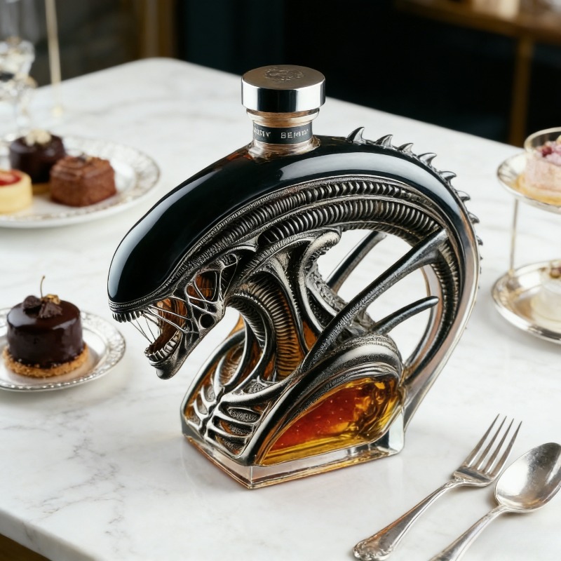 Glass Decanter Whiskey - Decanter per Whisky a Forma di