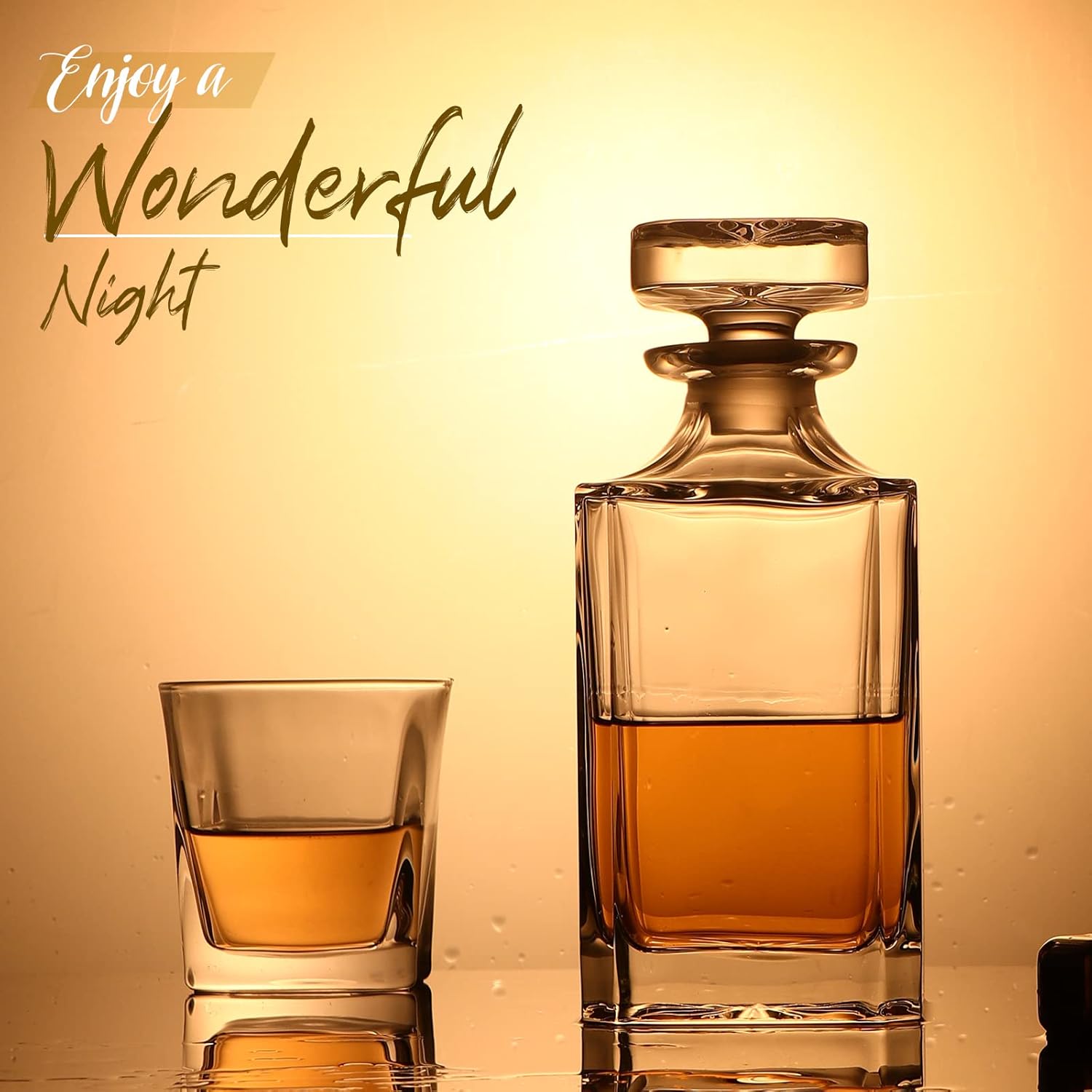 Glass Decanter Whiskey - Decanter in vetro - Decanter al