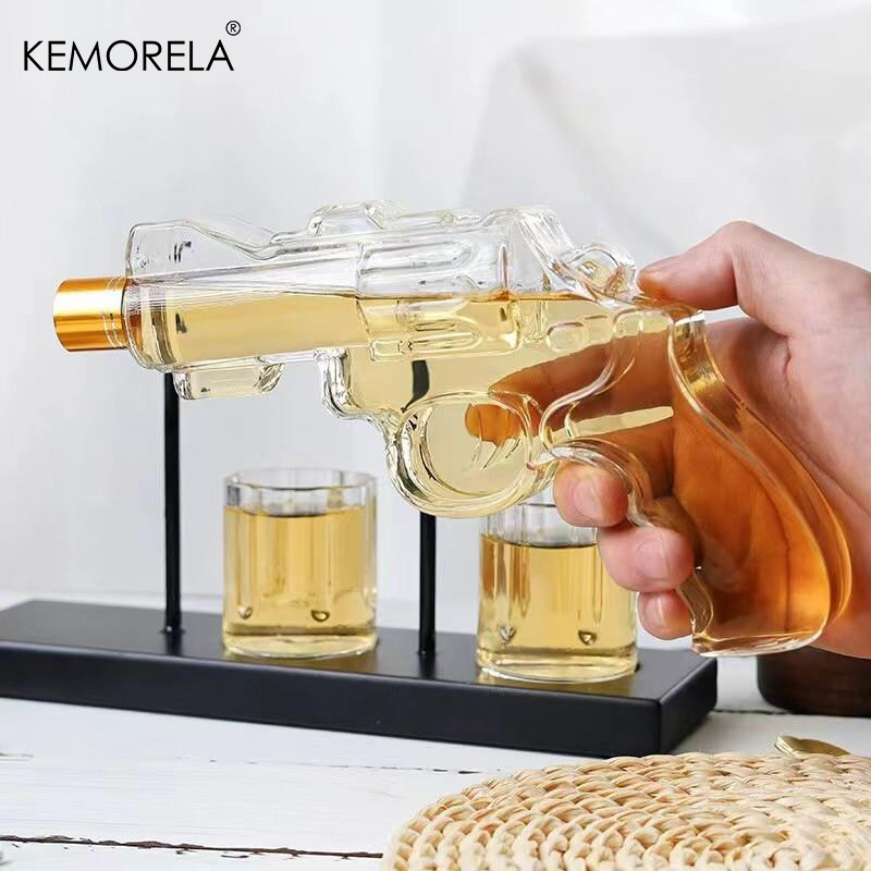 KEMORELA Revolver Decanter in  - Glass Decanter Whiskey recensione e prezzo