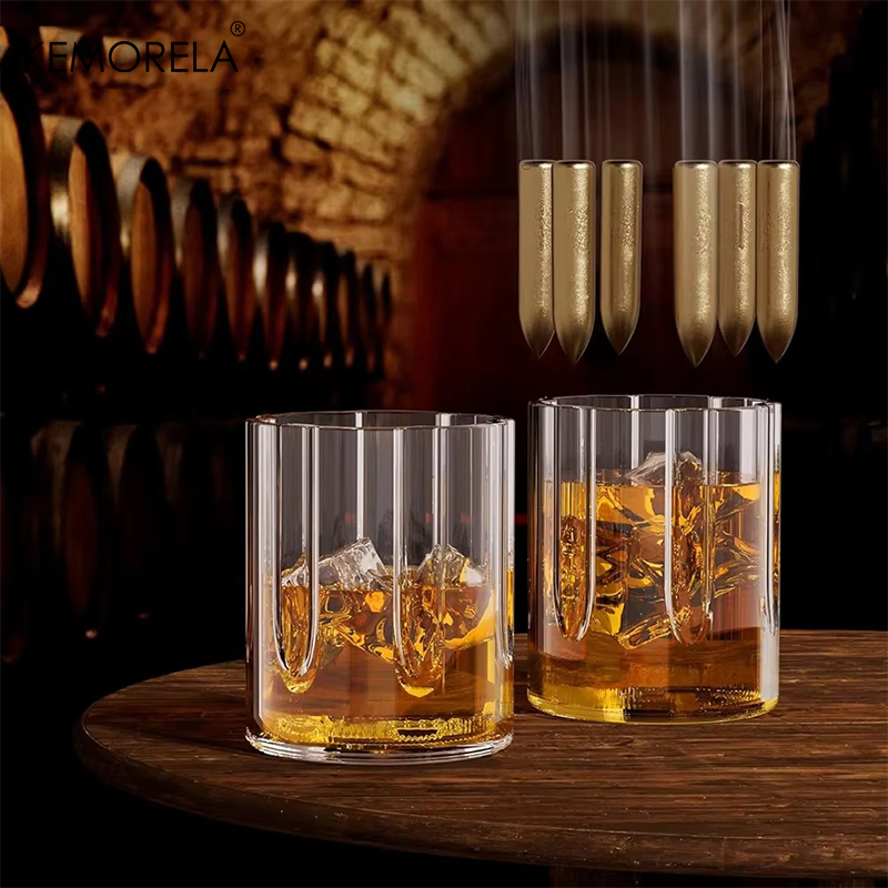 KEMORELA Revolver Decanter in  - Glass Decanter Whiskey recensione e prezzo