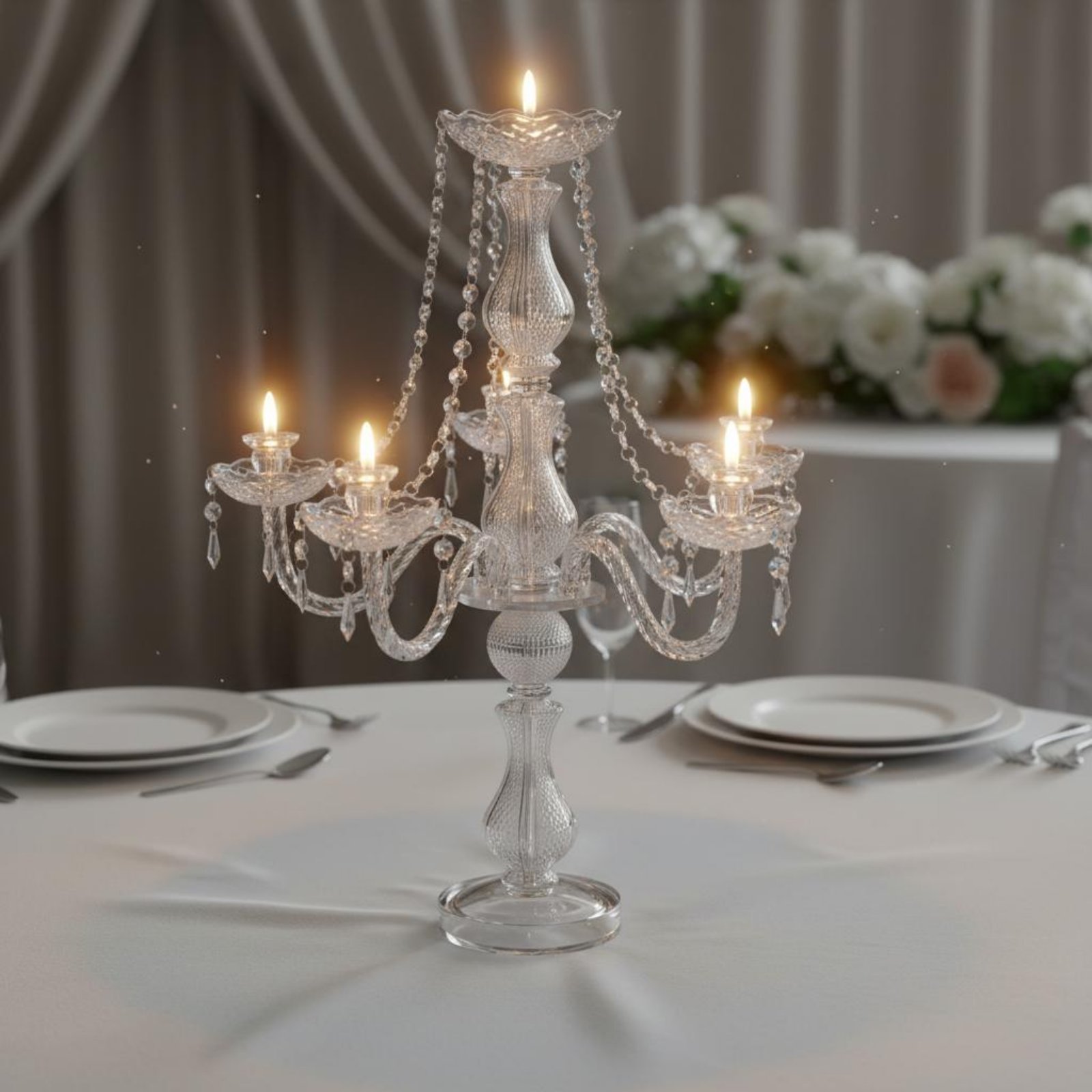 Candelabro in Cristallo Elegan - Luxury Lifestyle recensione e prezzo