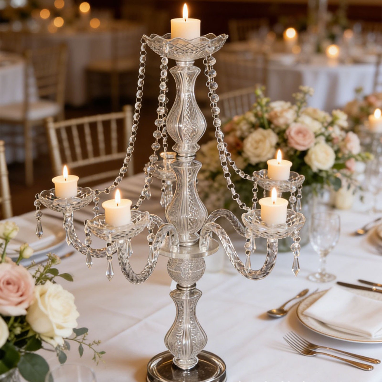 Candelabro in Cristallo Elegan - Luxury Lifestyle recensione e prezzo
