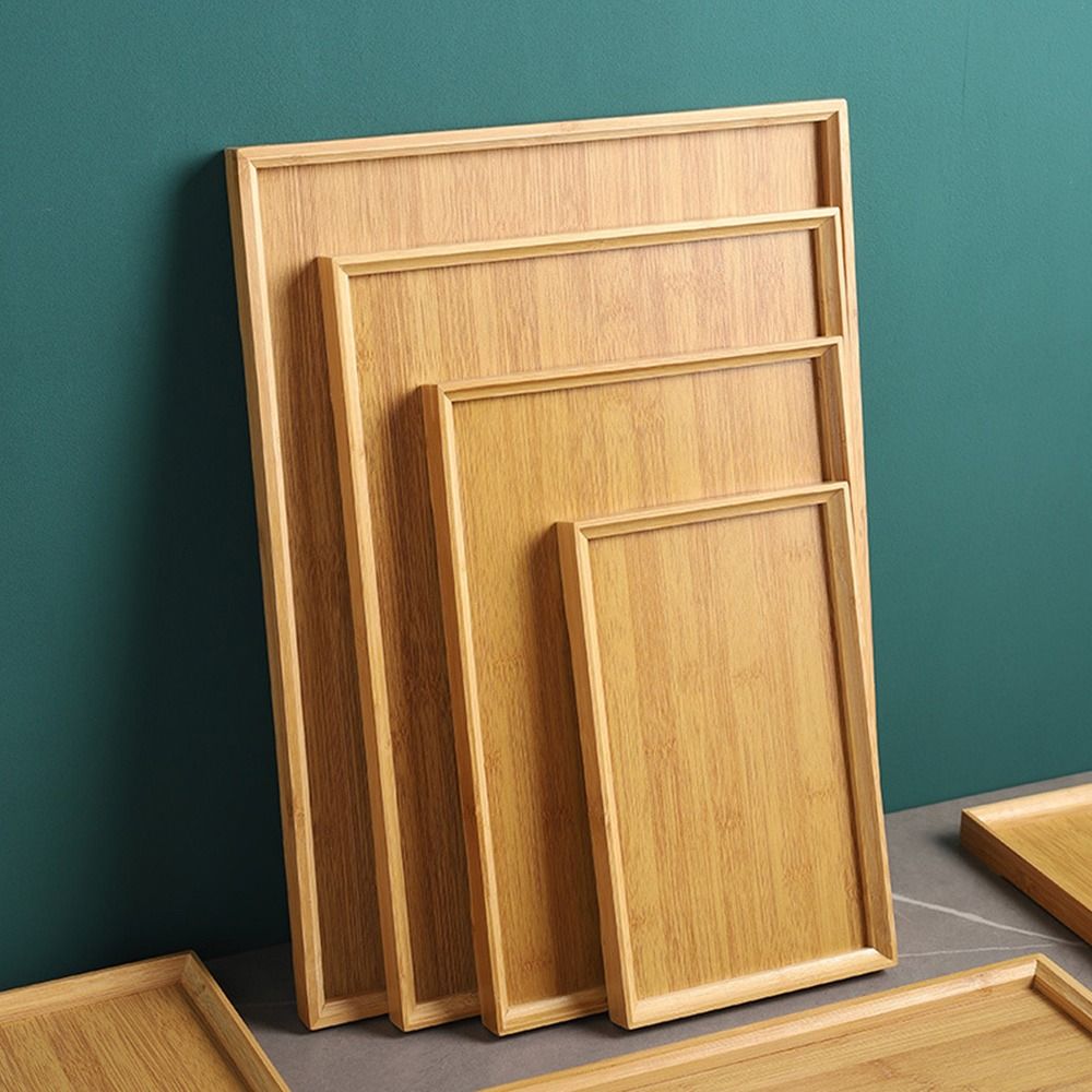 Vassoio Decorativo in Bambù Na - Wooden Serving Tray recensione e prezzo